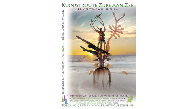 Datum en kunstenaars Ku(n)stroute Zijpe aan Zee 2024 bekend