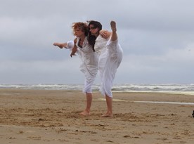 Komend weekend verrassende optredens op strand Groote Keeten en Petten